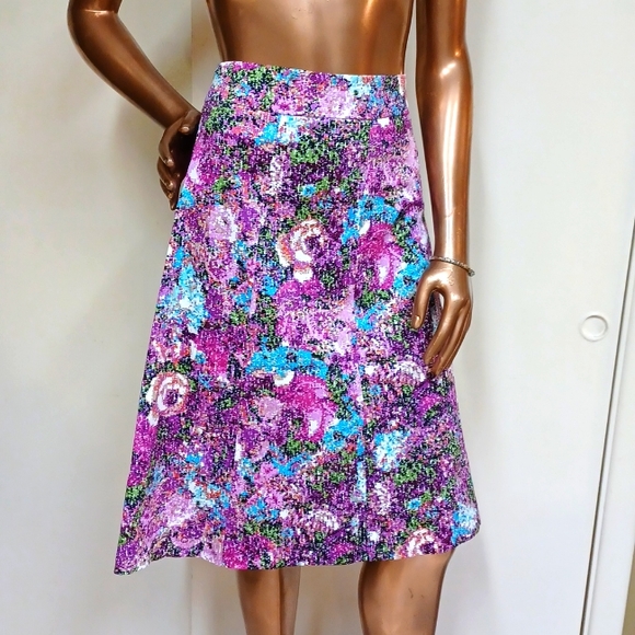 Lane Bryant Dresses & Skirts - NWOT Lane Bryant Pixal Floral A-line Skirt
